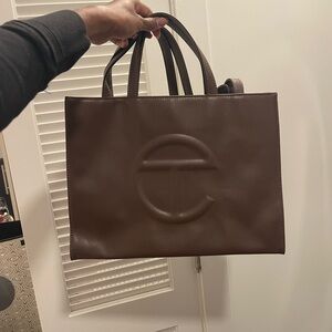 Telfar Brown Tote Bag